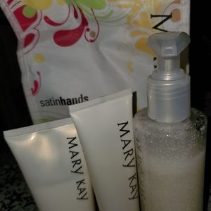 4 piece Mary Kay Satin Hands- Fragrance Free kit!